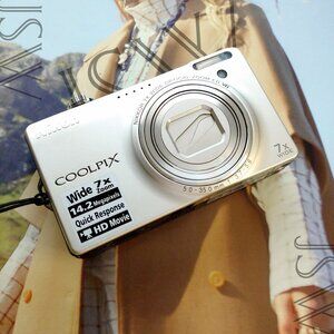 Nikon Coolpix S6000 Compact Digital Zoom Camera 14.2MP